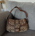 Coach soho bag in chocolate brown