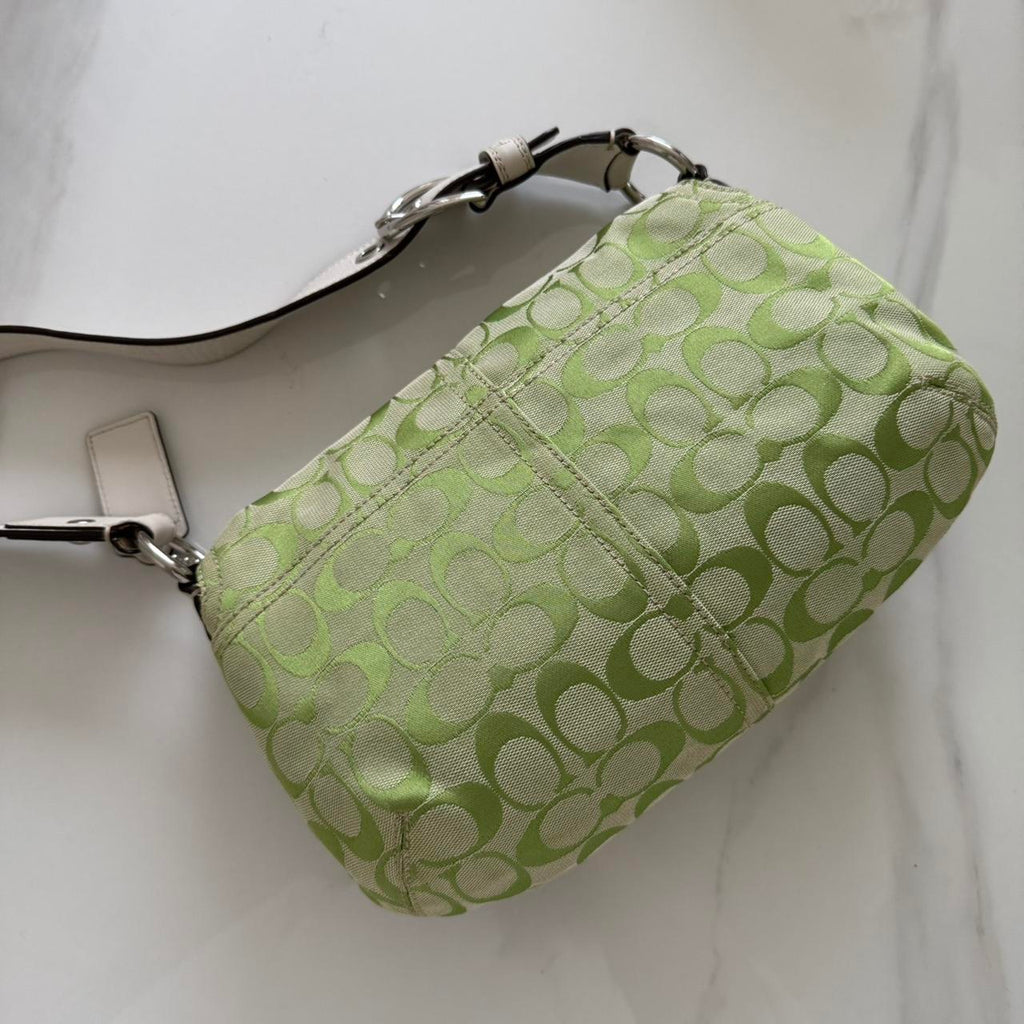 Vintage Y2K Coach Soho Bag in Kiwi Green