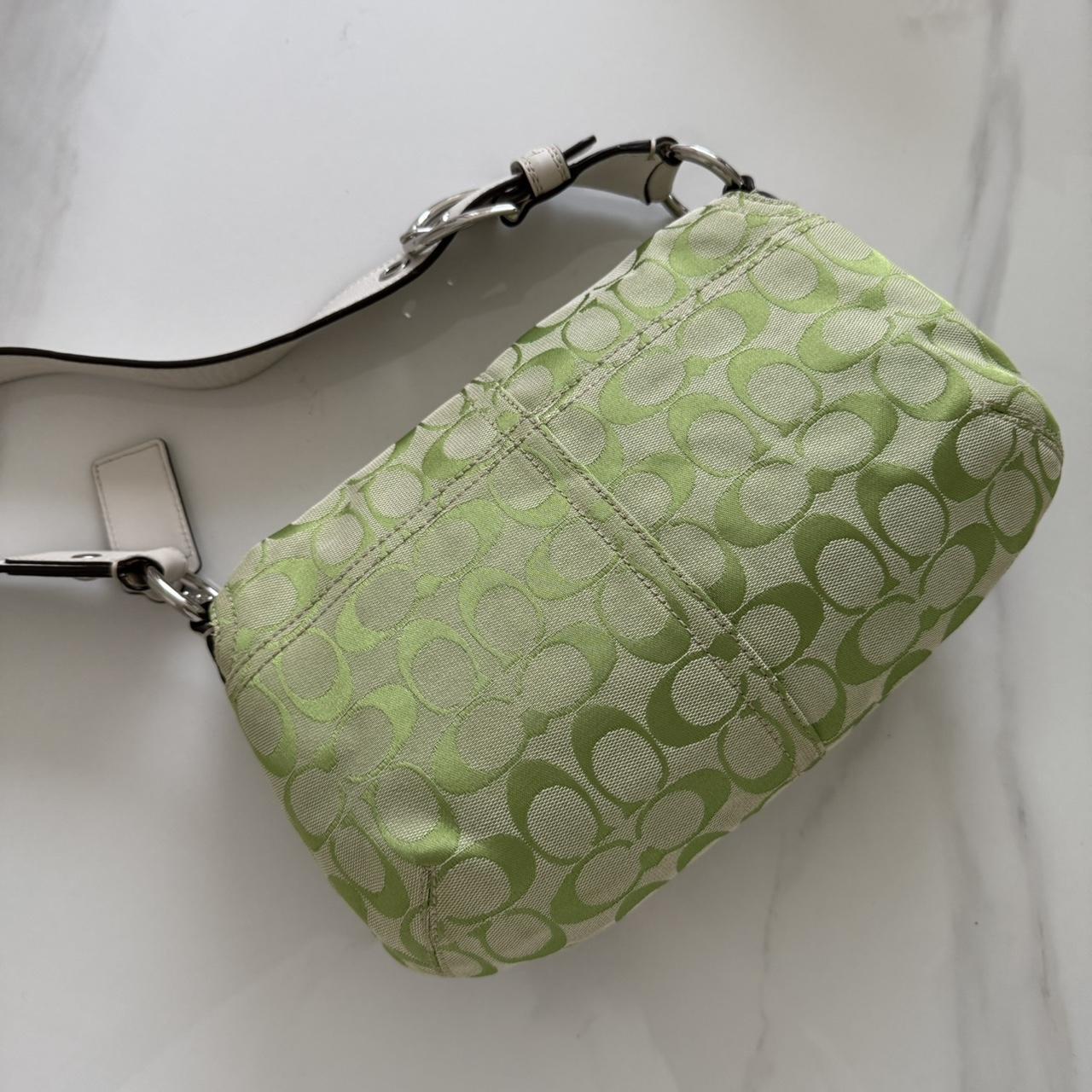 Vintage Y2K Coach Soho Bag in Kiwi Green