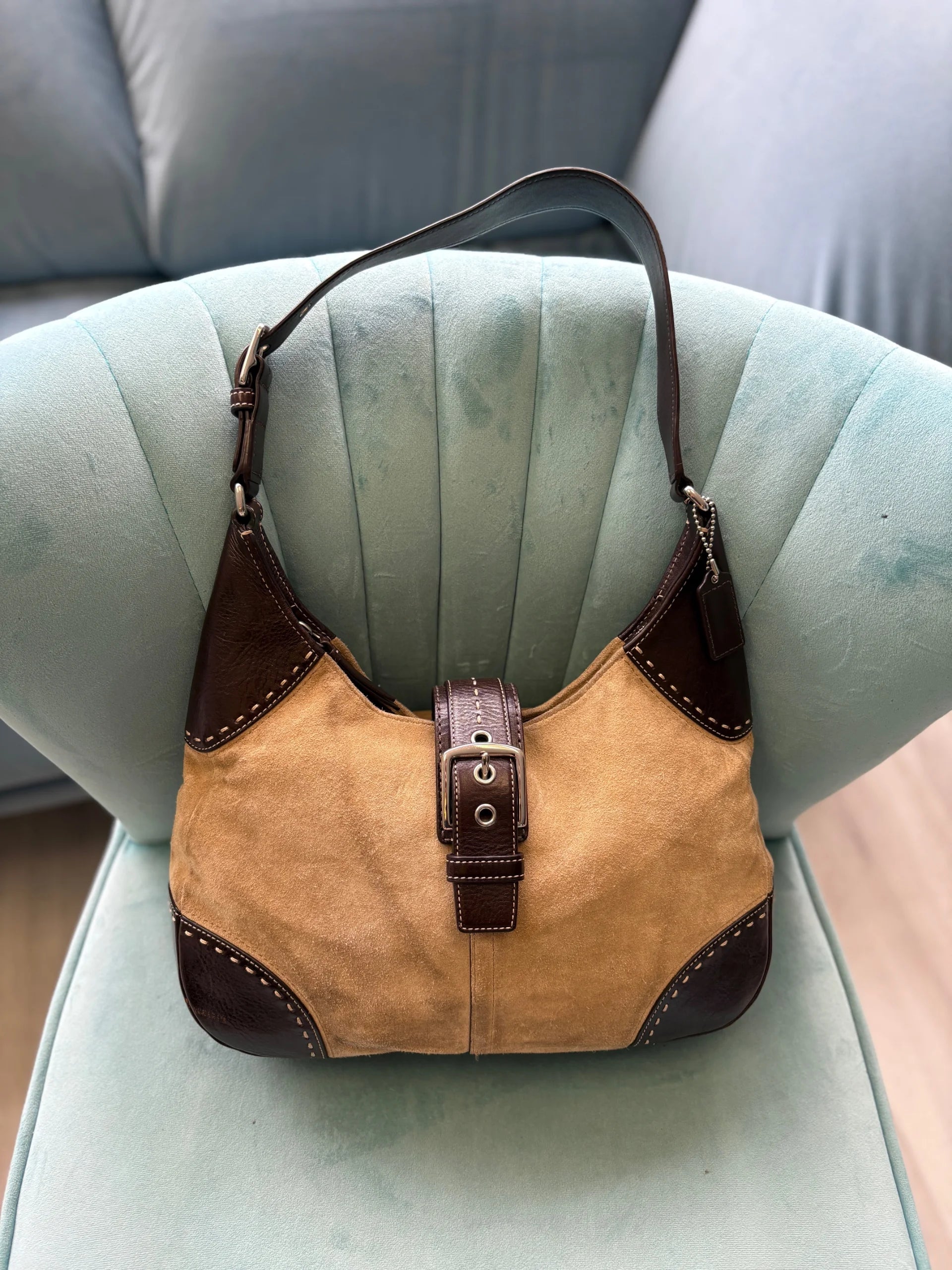Coach Suede Soho Bag (Rare, 2008)